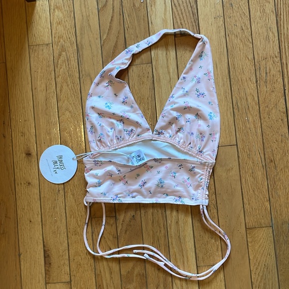 NWT Princess Polly Penelope Halter Top Pink - Picture 5 of 6